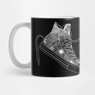 Cancer high tops - Space canvas Mug